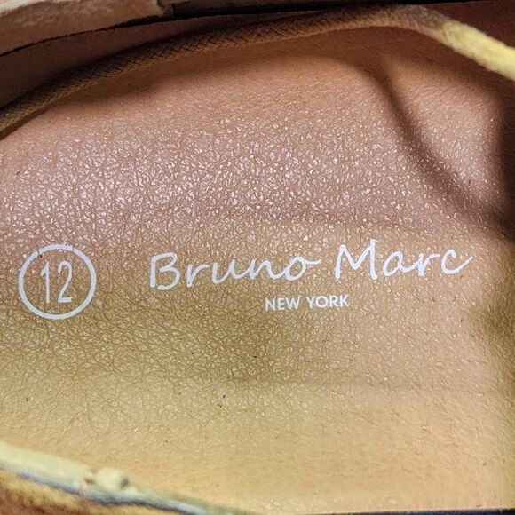 Bruno Marc Men's  Lace Up Wingtip Suede Leather Oxford Shoes -12 - Picture 9 of 10